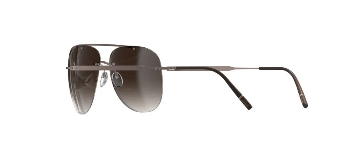 Silhouette Canatara Rimless 8751 Sunglasses - view 30